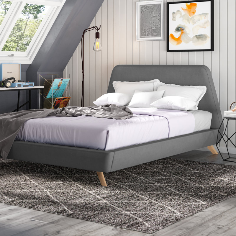 Arroyo upholstered platform deals bed